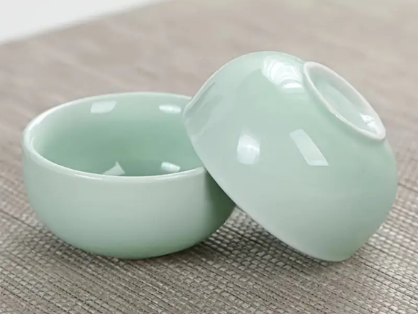 Zestaw do picia herbaty, ceramika, 5 elementów