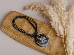 Talizman #143 Szczęśliwy węzeł, kość