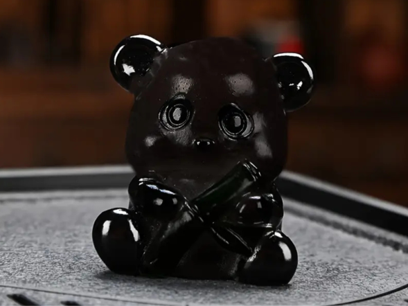 Panda, figurka termiczna, żywica