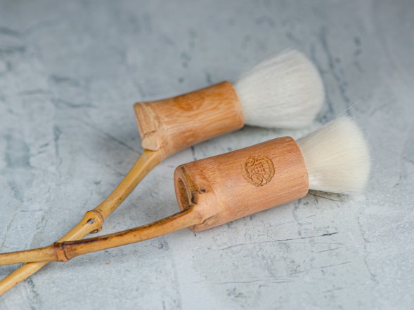 Pędzel do herbaty, bambus