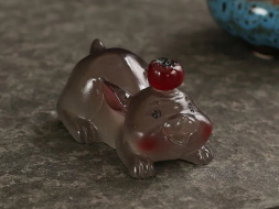 Królik, figurka termiczna, żywica