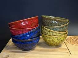 Czarka żółta, ceramika, 60 ml