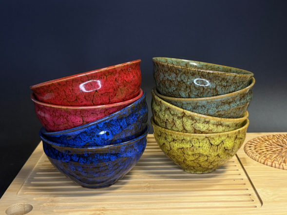 Czarka żółta, ceramika, 60 ml