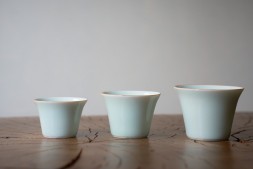 Zestaw do picia herbaty #258, ceramika, 4 elementa