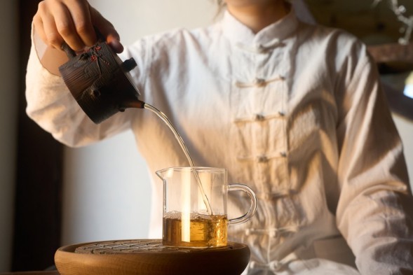 Czajnik #2042, ceramika Qinzhou, 200 ml