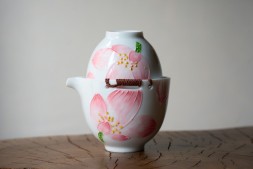 Zestaw do picia herbaty #255, ceramika, 4 elementa