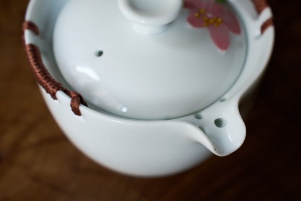 Zestaw do picia herbaty #255, ceramika, 4 elementa