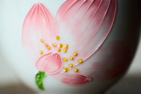 Zestaw do picia herbaty #255, ceramika, 4 elementa