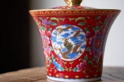 Zestaw do picia herbaty #257, ceramika, 5 elementów