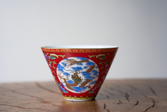 Zestaw do picia herbaty #257, ceramika, 5 elementów