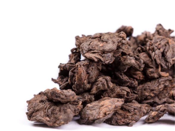 Shu Pu Erh Lao Cha Tou (Stare główki herbaciane), Menghai, AA, 2018