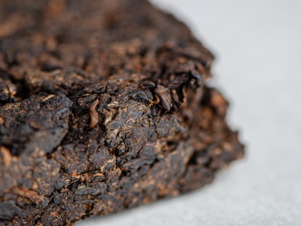 Shu Pu Erh Lao Cha Tou, fabryka Da Yi, AA, 2021