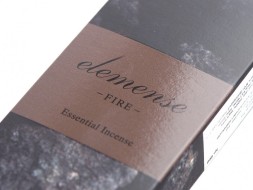 Kadzidła japońskie Elemense FIRE (mango, goździki), 40 szt., stojak