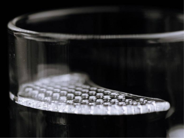 Kubek z sitkiem do siedzenia przy komputerze, szkło, 345 ml