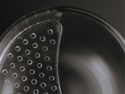 Kubek z sitkiem do siedzenia przy komputerze, szkło, 345 ml