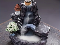 Podstawka do kadzideł stożkowych, plastik