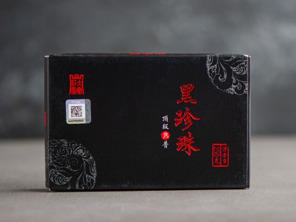 Shu Pu Erh Czarna perła, A, 2024