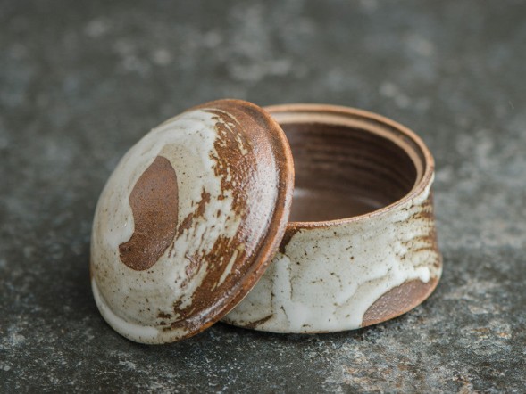 Pojemnik na herbatę, ceramika