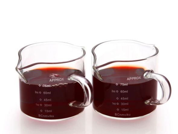 Chahai ze skalą pomiarową, szkło, 100 ml